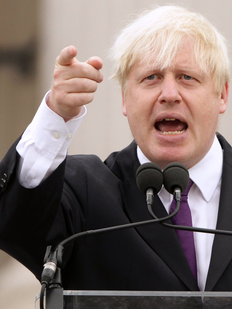 Boris Johnson : Not one to let his position get in the way of what he really thinks, the Mayor of London answered a question during a BBC interview by telling the interviewer that he could "stuff" the programme's political editor, who he said was ta