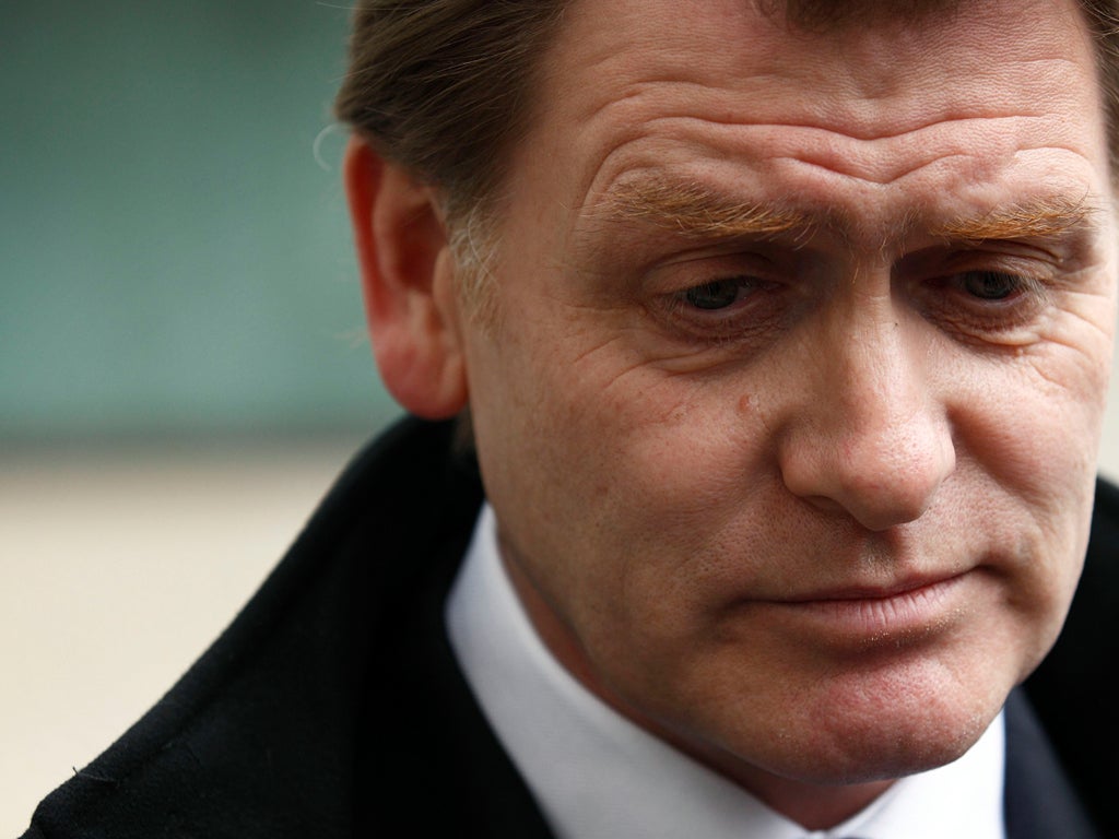 Eric Joyce was allegedly seen by various witnesses 'wrestling with police'