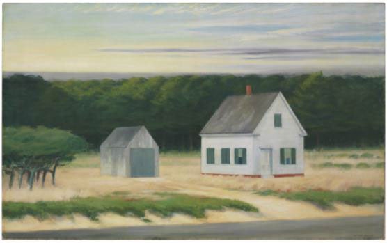 October on Cape Cod by Edward Hopper