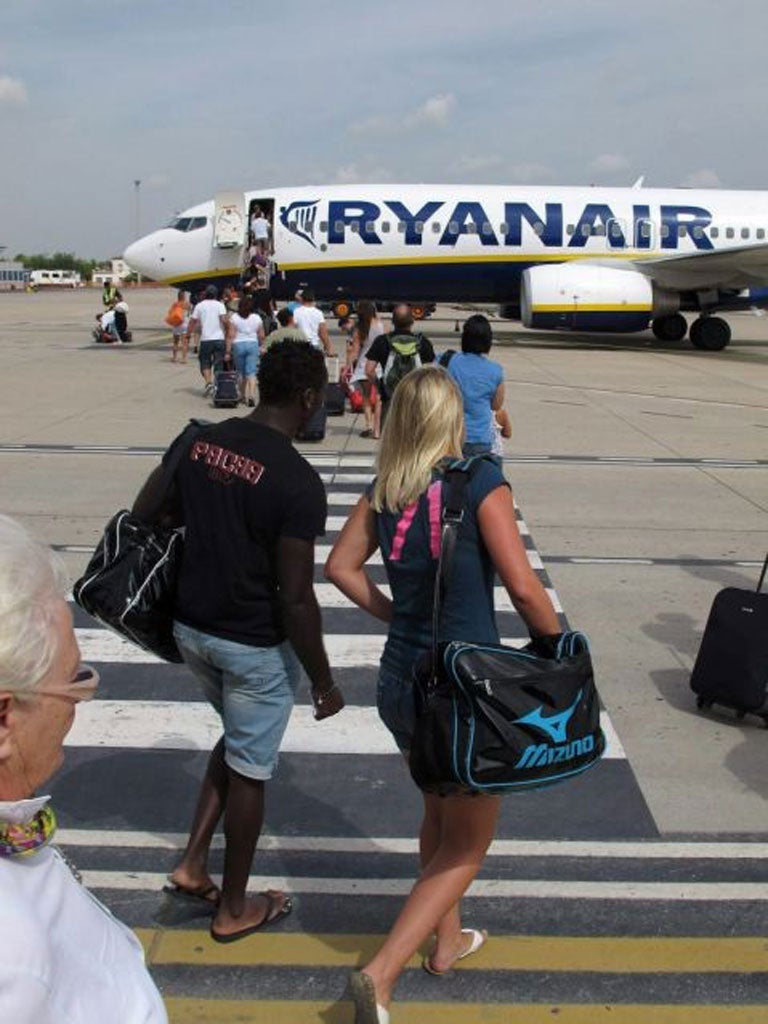 Ryanair is accused of profiting excessively from currency cards