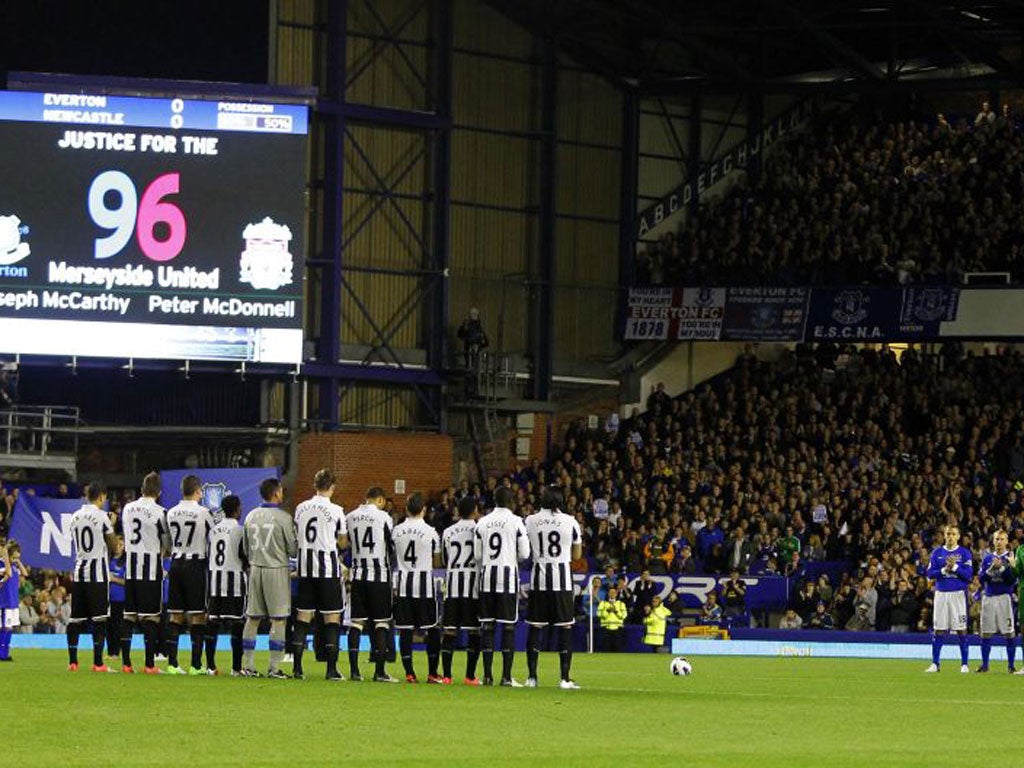 A minute’s silence for the Hillsborough victims is well observed at Goodison Park this week. There are fears that a similar mark of respect may be marred at Anfield tomorrow