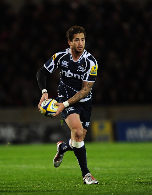 Danny Cipriani kicked three penalties for Sale but was taken off