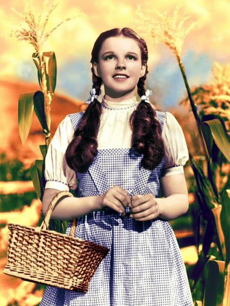 Judy Garland's 'Wizard of Oz' gingham features in the exhibition