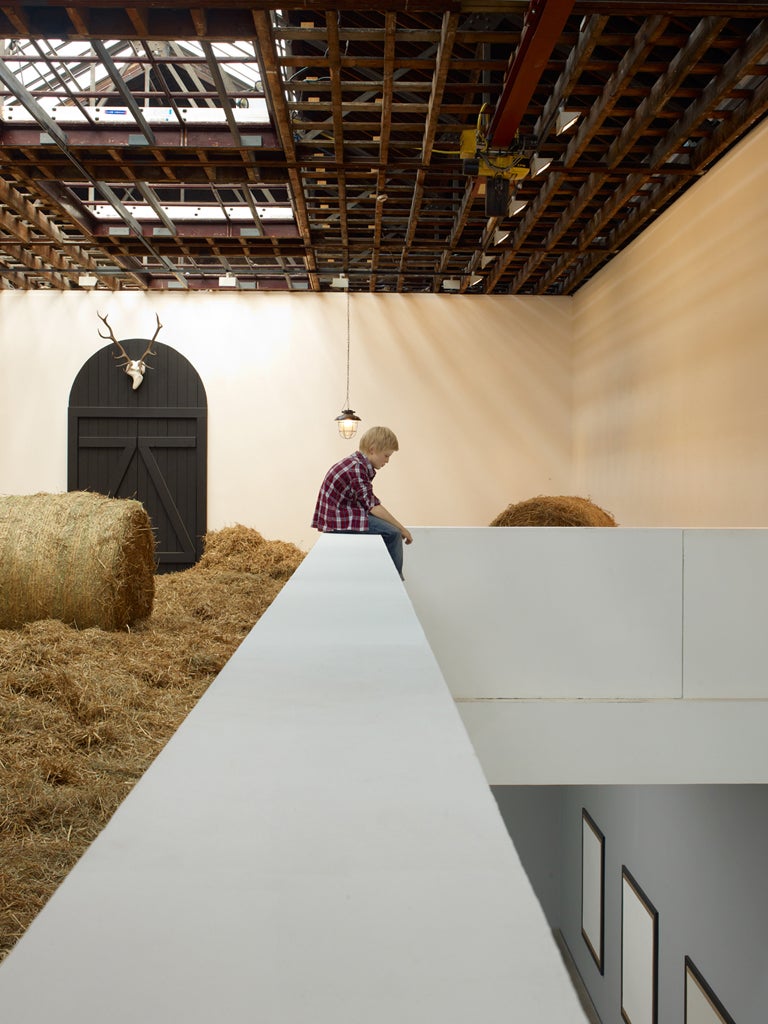 Elmgreen & Dragset Installation View, Harvest, 2012