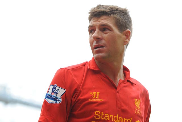 Face-off: Gerrard says the rivalry will still be intense between the two sides today