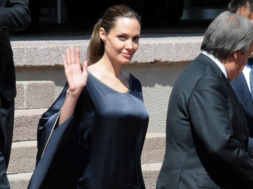 QTWTAIN: Could Angelina Jolie be the first female US President?