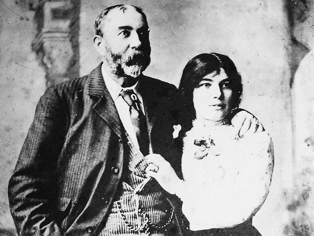 Samuel Herbert Dougal with Georgina Cranwell in 1903