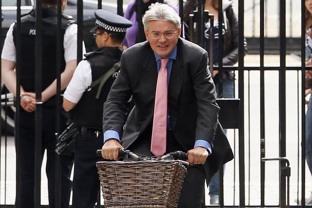The famel officer was arrested over alleged leaks to the media linked to the row which led former Tory chief whip Andrew Mitchell, pictured, to quit his Cabinet post following claims he called officers “plebs”