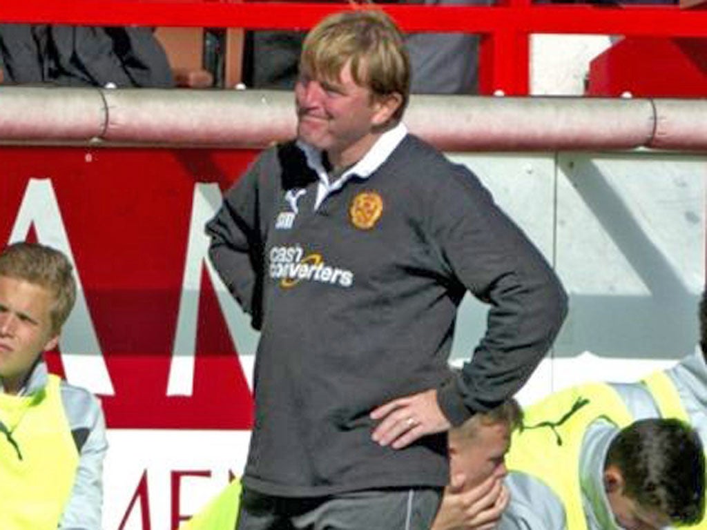Stuart McCall sees Motherwell’s two-goal lead disappear