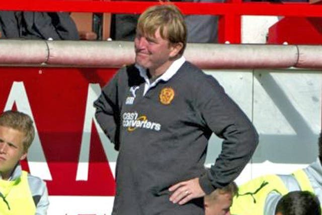 Stuart McCall sees Motherwell’s two-goal lead disappear