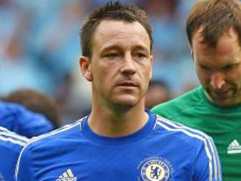 John Terry: The Chelsea player will face an FA charge that he used a racist insult