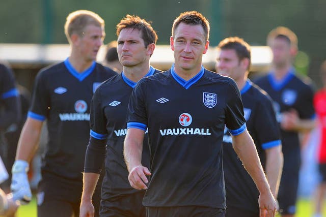<b>John Terry</b><br/>
Chelsea captain John Terry announced his international retirement on the eve of an FA charge of racially abusing Queen's Park Rangers' Anton Ferdinand. The move has been seen as a protest at his treatment by the FA, with Terry saying his position with the national team had been made 'untenable'.