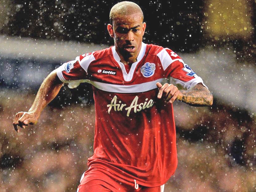 Kieron Dyer in action for QPR at White Hart Lane