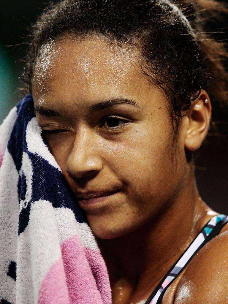 Heather Watson reflects on defeat to Sharapova
