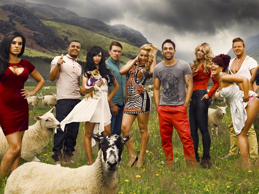 The cast of MTV's new show The Valleys.