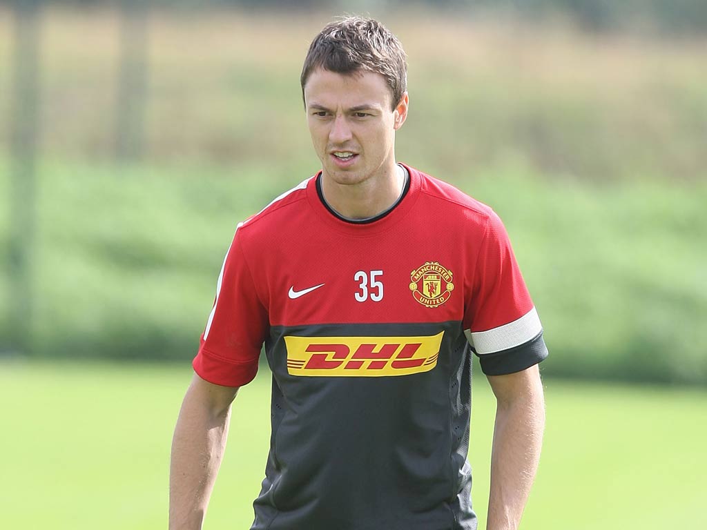 Jonny Evans Evans had a calf injury in December 2011 which put him in the treatment room for two weeks. He was forced off at half-time in the 5-0 win over Wigan upon his return, leaving United without a fit centre-back.