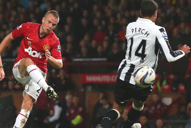 Tom Cleverley fires in Manchester United's second