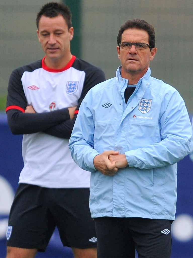 John Terry may call on Fabio Capello for a character statement
