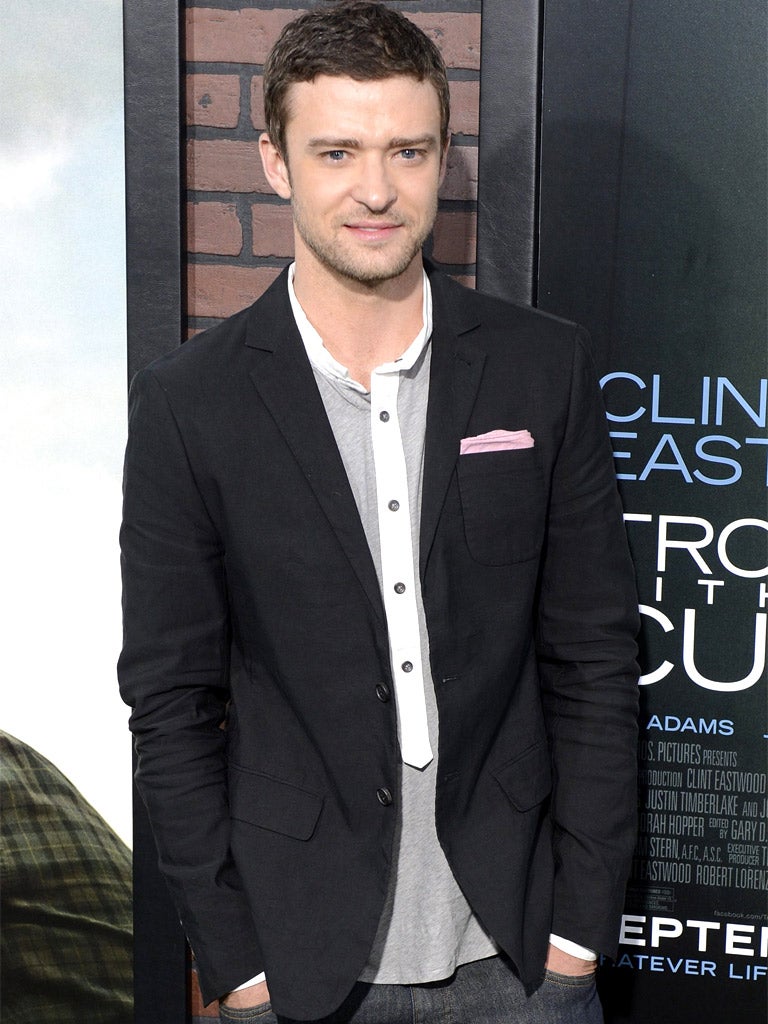 Justin Timberlake played Facebook investor Sean Parker in 'The Social Network'