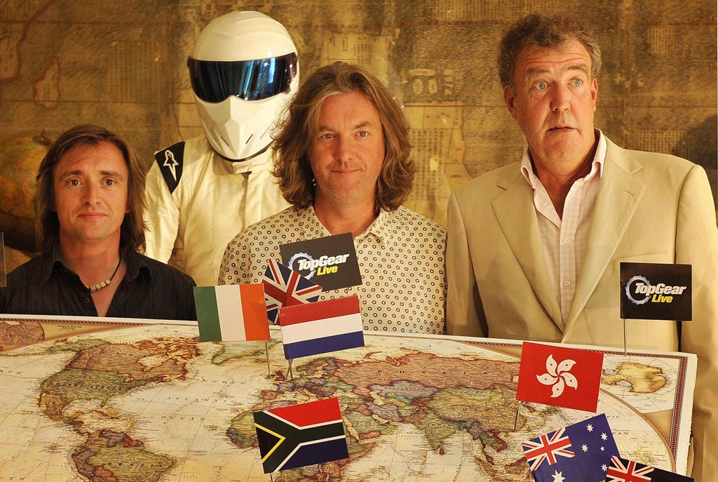 Top Gear hosts Jeremy Clarkson, James May and Richard Hammond have signed a new commercial deal which effectively ensures they will continue on the show for at least three more more years.