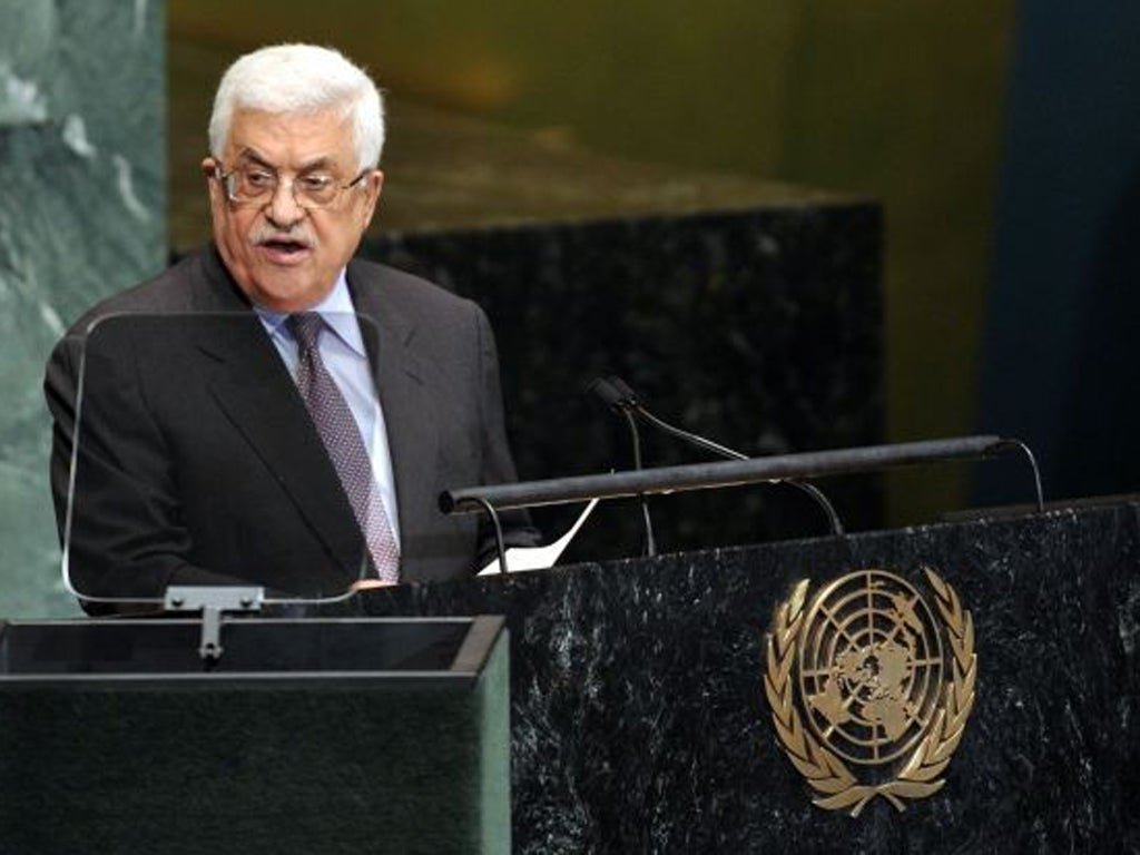 Abbas said today in his speech to the assembly that "intensive consultations with the various regional organizations and the state members" were underway