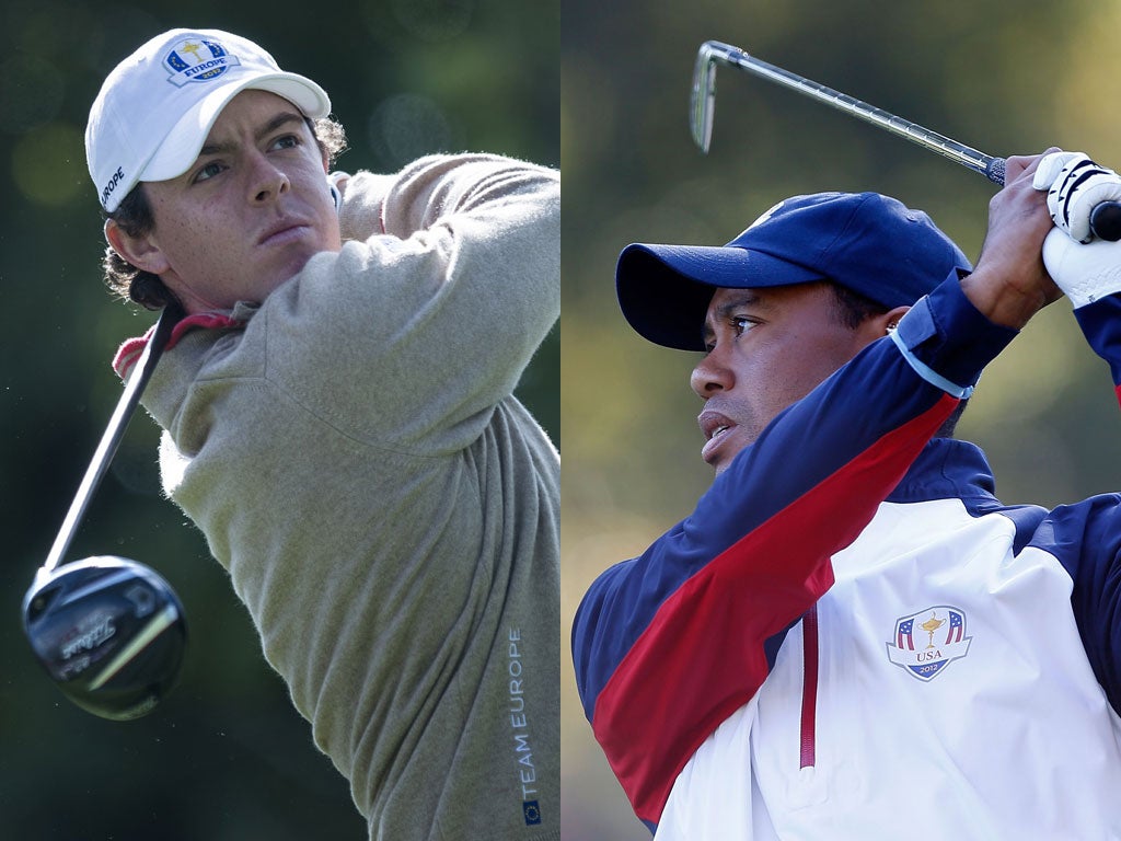 Tiger Woods and Rory McIlroy are set to light up Medinah over the coming days