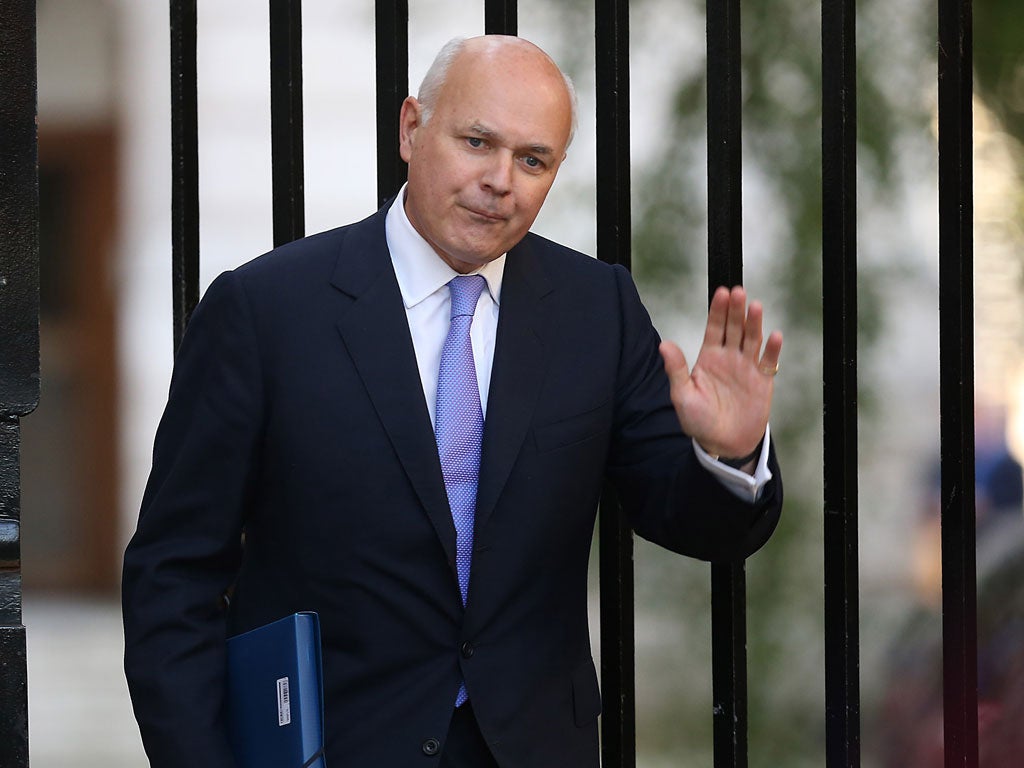 The DWP, where the Secretary of State is Iain Duncan Smith, launched an inquiry into A4e which resulted in it being stripped of
one of its contracts to help the jobless find work in May after ministers concluded that continuing would be 'too great a risk'