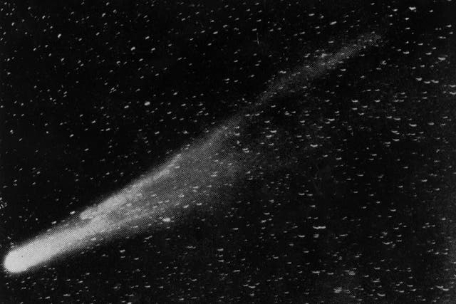 November 1908: Morehouse's Comet in November 1908.