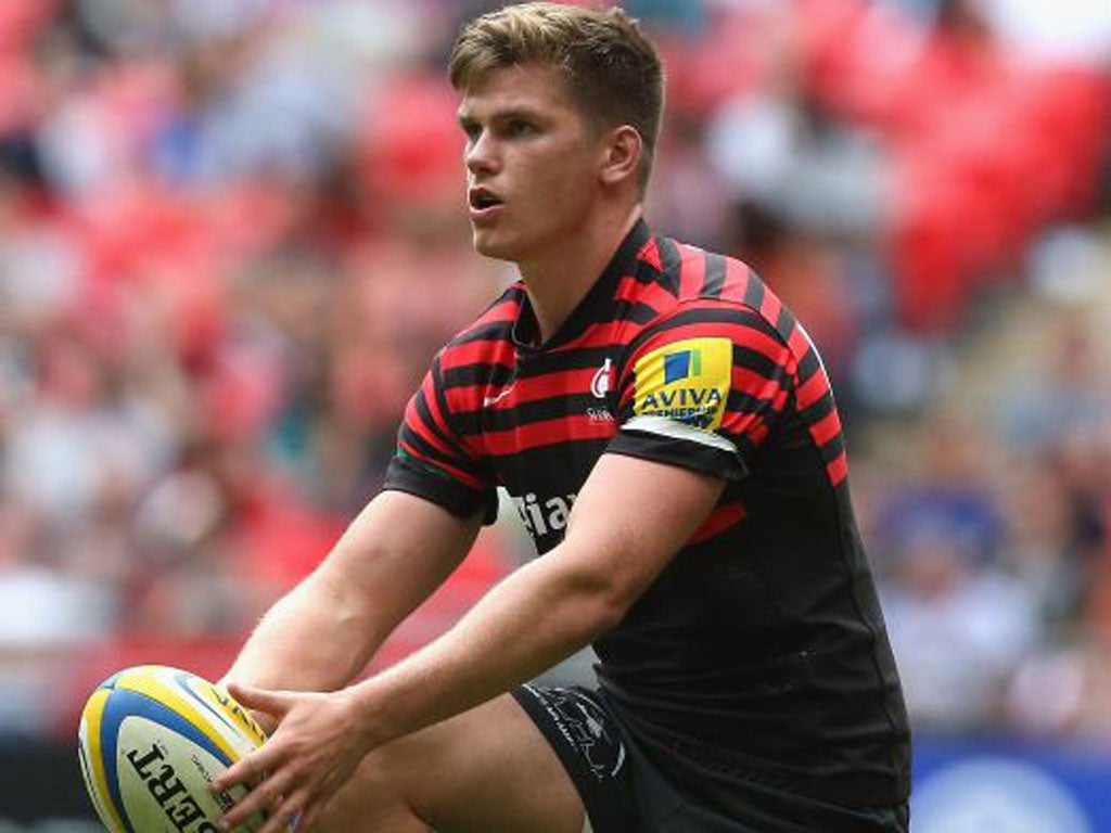 Saracens look to Owen Farrell for inspiration