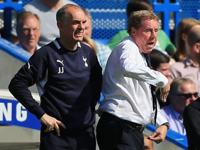 Joe Jordan (left) and Harry Redknapp guided Spurs to fourth