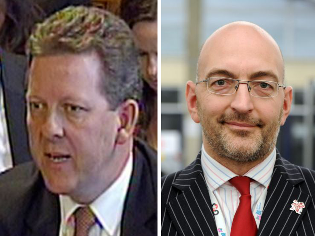 Gone: David Taylor-Smith, CEO (left) and Ian Horseman Sewell, managing director, G4S global events