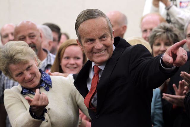 Todd Akin and his wife Lulli, have attracted support and protest