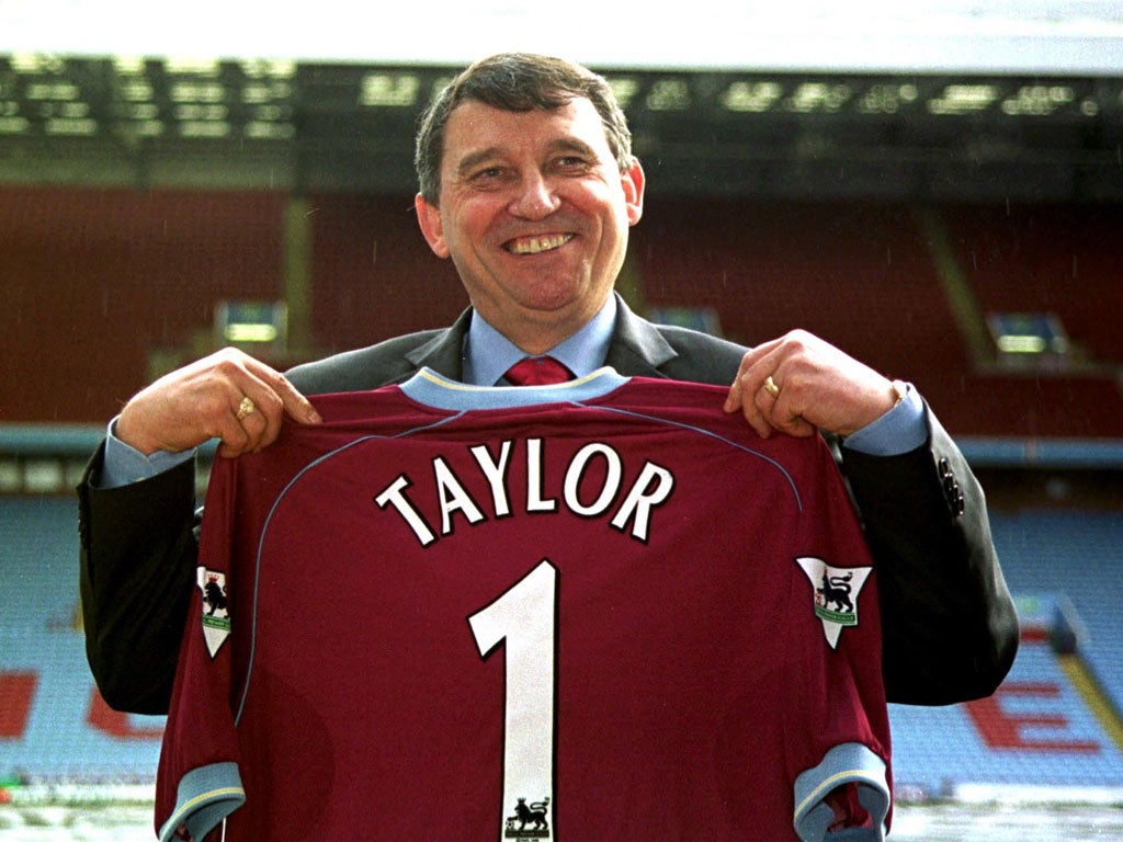 Graham Taylor takes over at Villa in 1987
