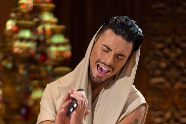 Rylan Clark 23, from Essex, one of the 12 finalists announced in this year's X Factor.
