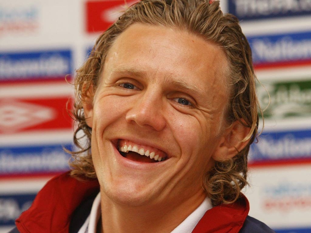 Jimmy Bullard was called up to the England squad during his time at Fulham