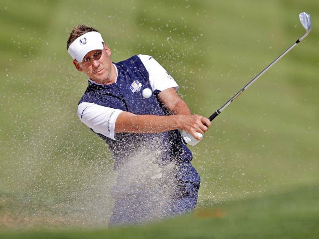 The Americans had no answer to Ian Poulter’s hot streak