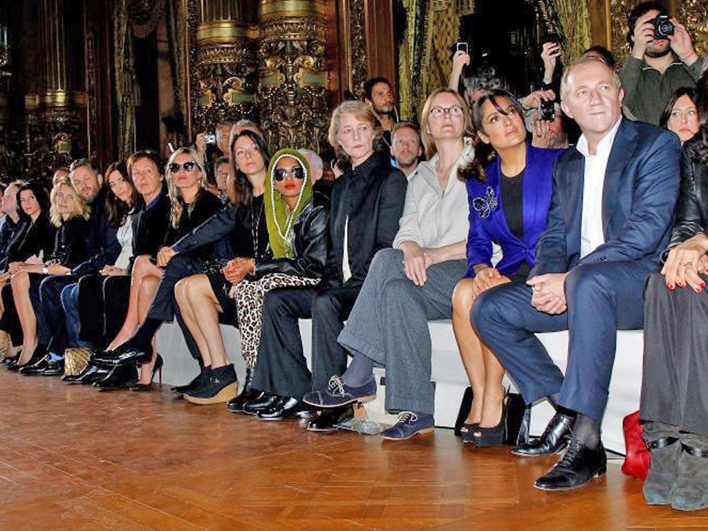 Paris Fashion Week: Star-studded front row adds to Stella