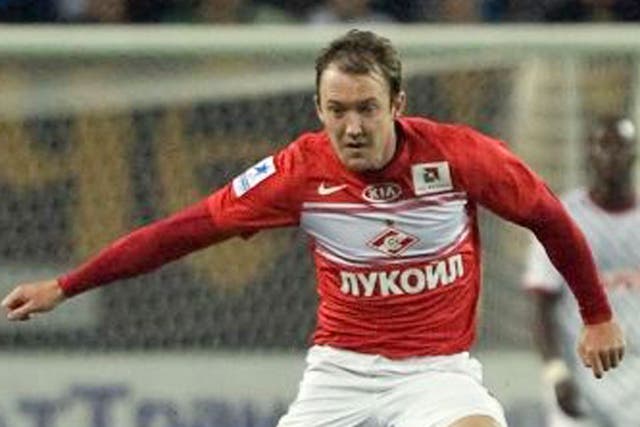 AIDEN McGEADY: The Spartak winger spent six years as a Celtic player