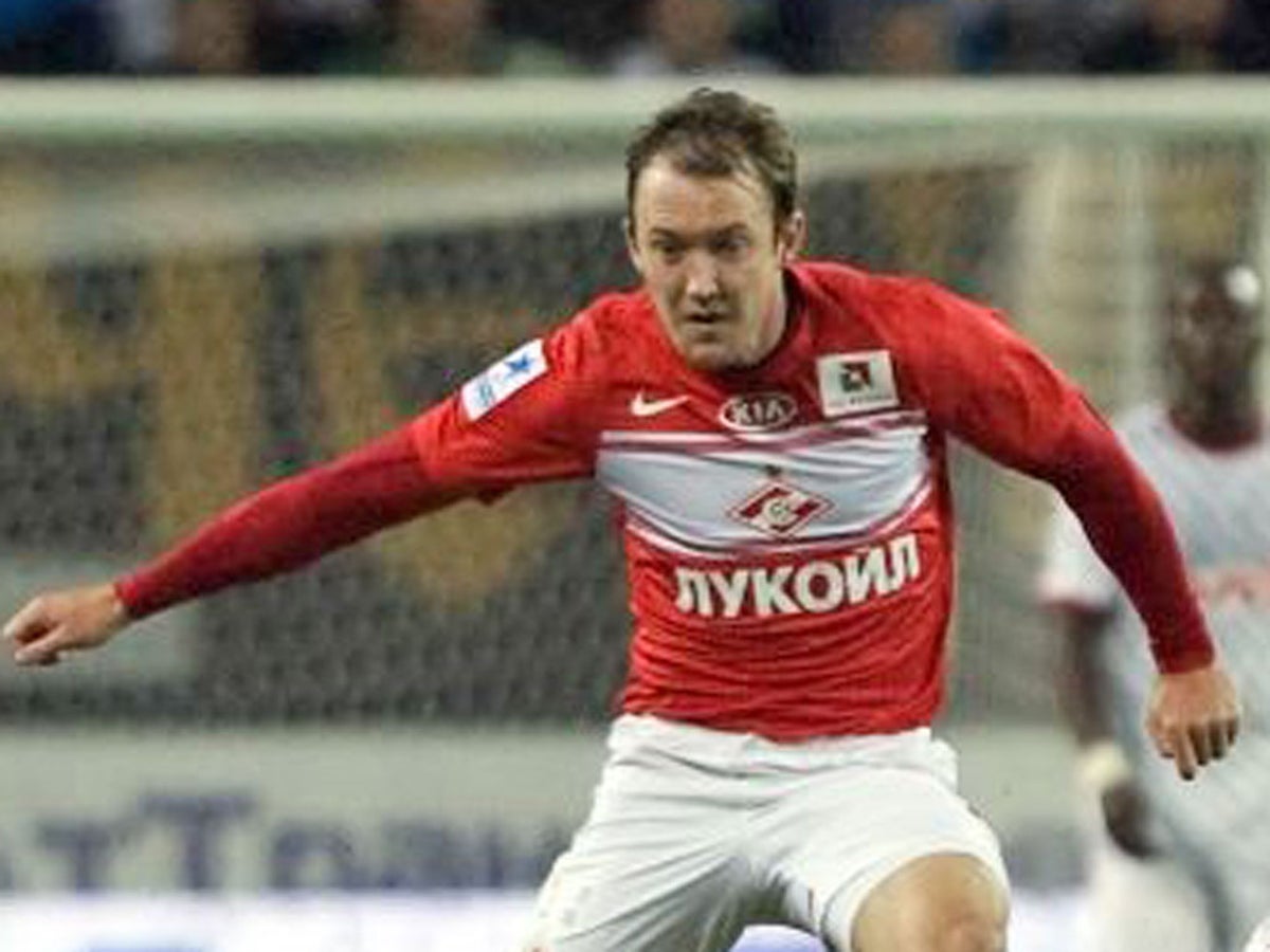Spartak Moscow's Aiden McGeady to miss Benfica clash - Eurosport