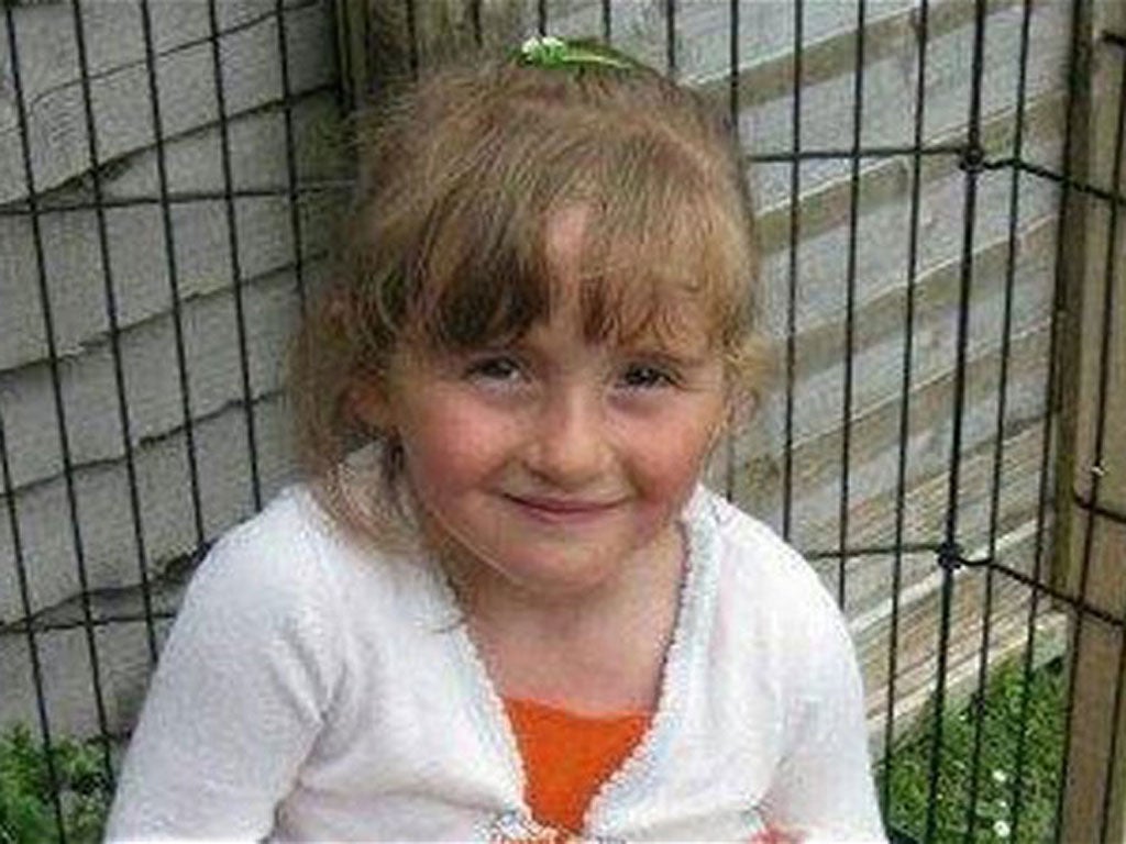 Five-year-old April Jones cried and begged to be allowed outside and parents eventually gave in