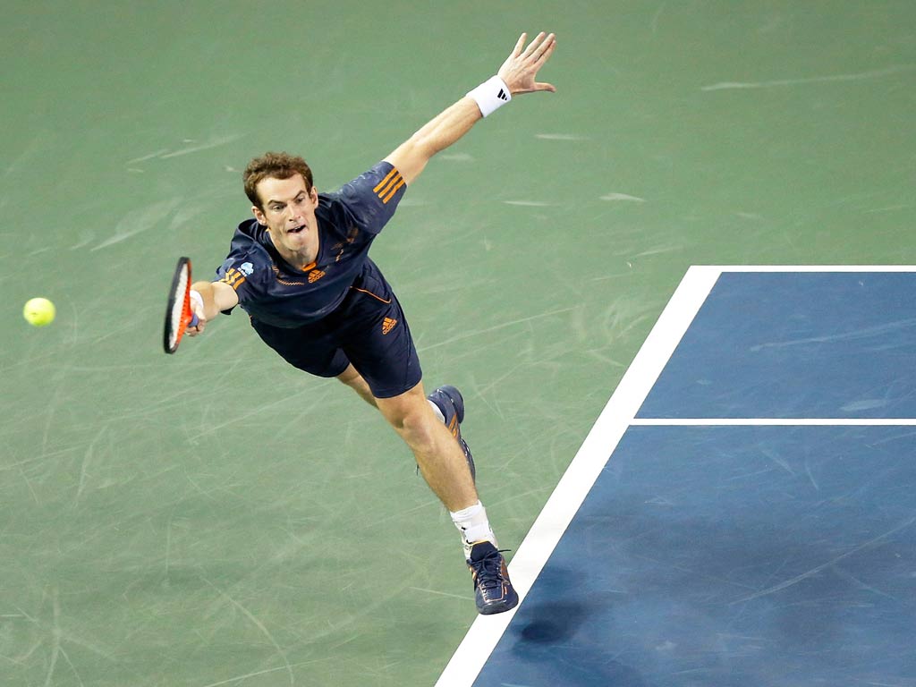 Andy Murray back in action in Japan