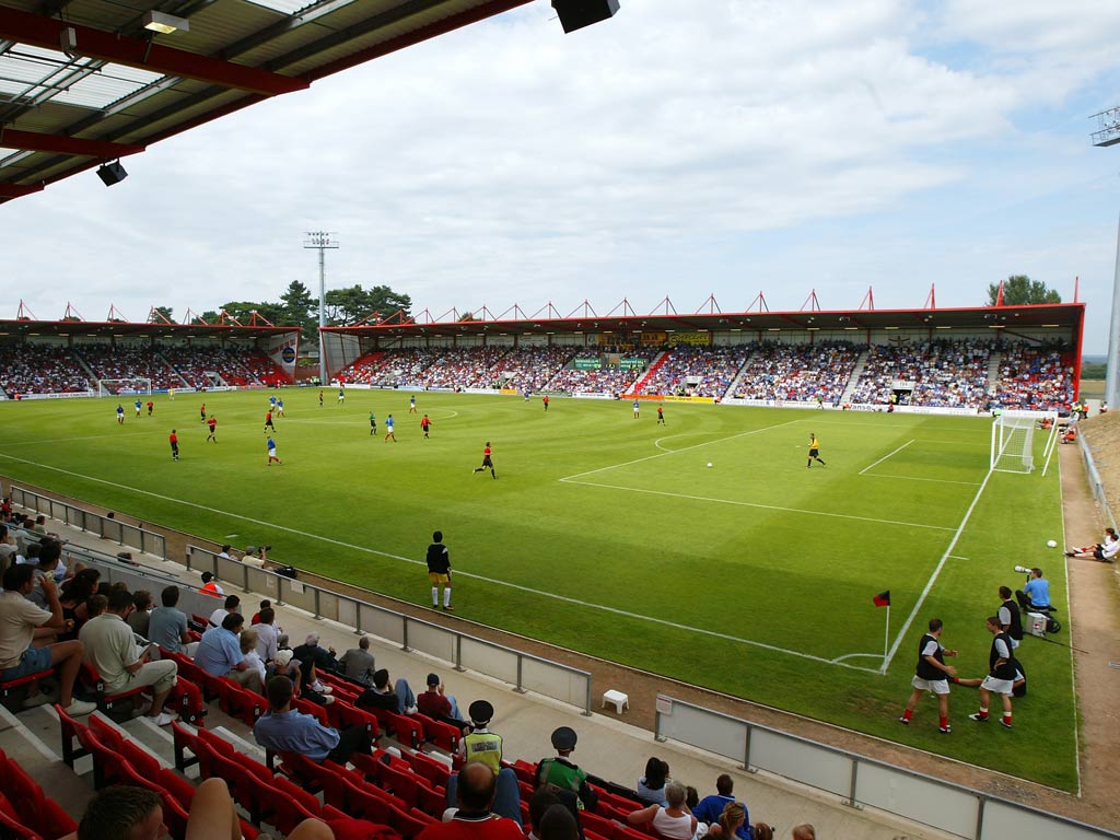 A view of Bournemouth's ground