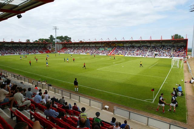 A view of Bournemouth's ground