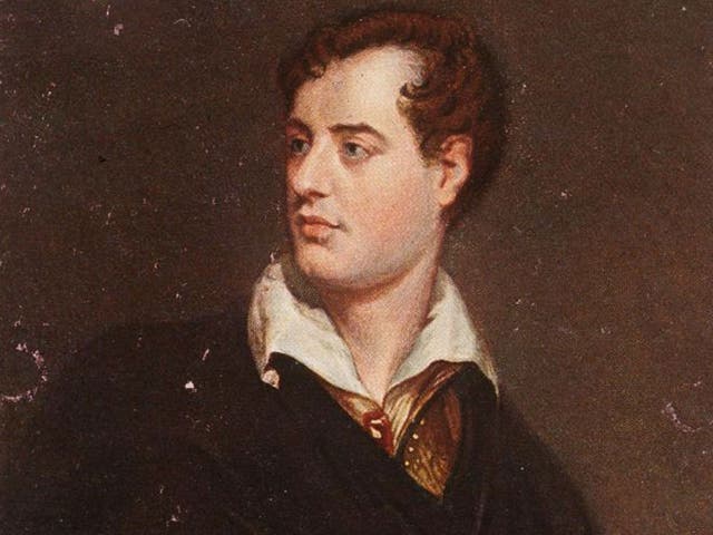 <p>One of the greatest British poets, Lord Byron, was only 36 when he died in 1824</p>