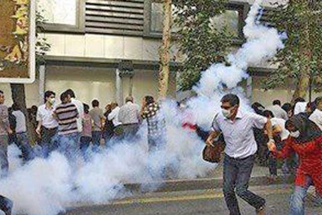 Protests on the streets of Tehran since the collapse of the rial