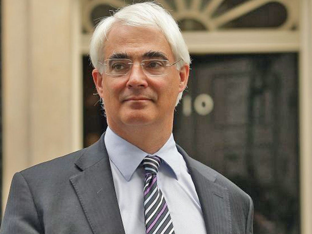 Alistair Darling: Ex-Chancellor regarded as safe pair of hands
during the turmoil of the 2008 financial meltdown