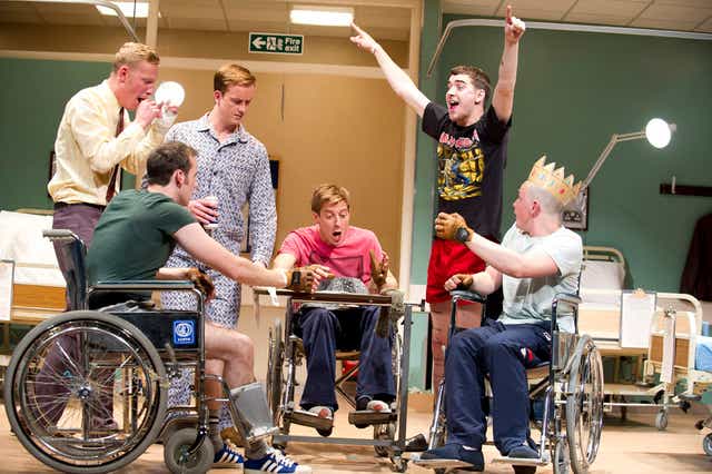 Our Boys: Laurence Fox, Matthew Lewis, Jolyon Coy, Arthur Darvill, Cian Barry and Lewis Reeves