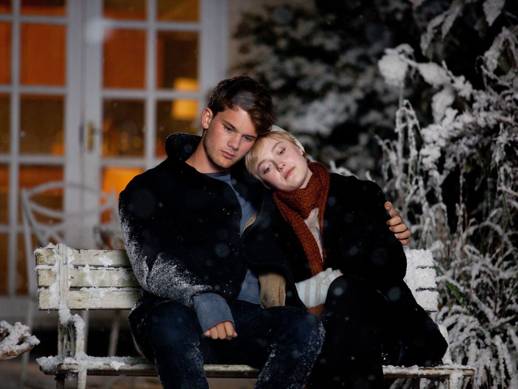 A scene from the new film "Now is Good", starring Dakota Fanning and Jeremy Irvine, out in cinemas nationwide.