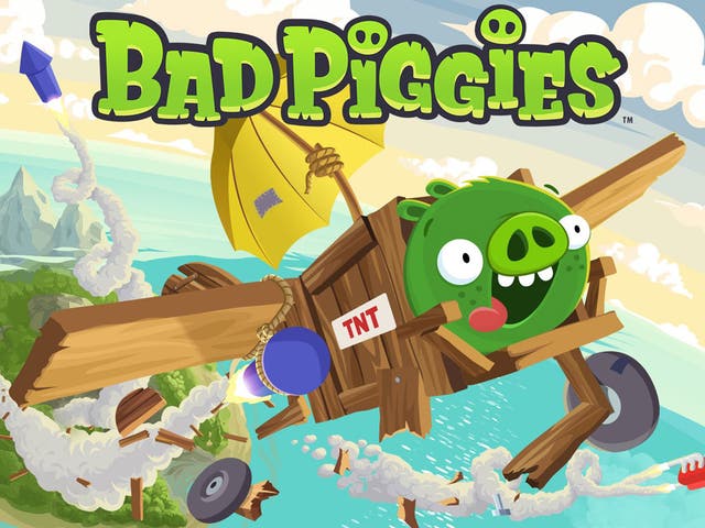 Rovio's latest offering, Bad Piggies, is a spin-off from Angry Birds