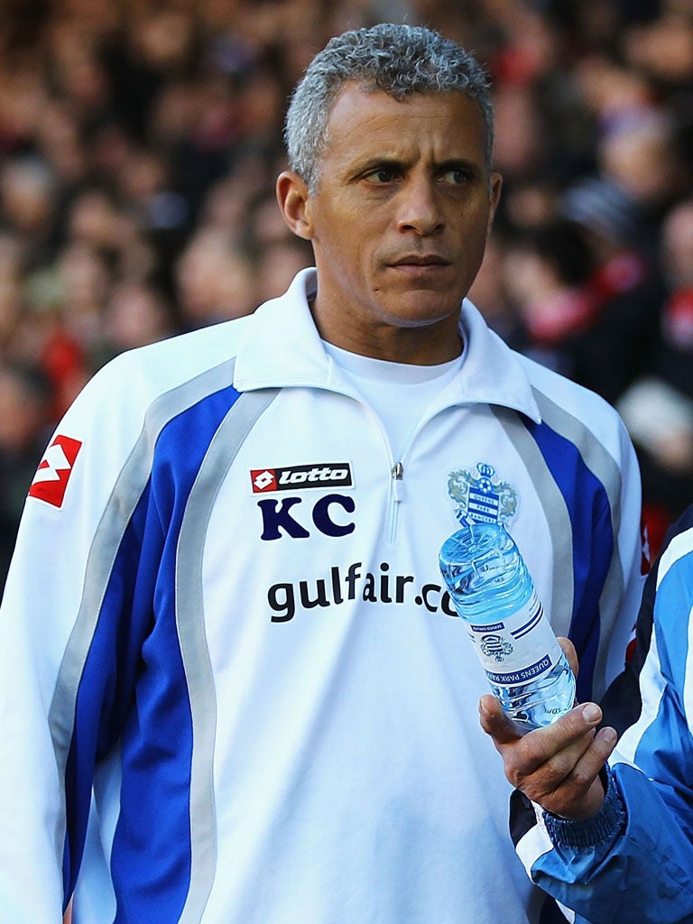 Keith Curle: 'I used to run games from the side of the pitch. I don't do that now.'